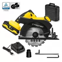 Fierastrau circular de mana Trotec PCSS 10-20V Comutator pornire oprire cu Quickstop