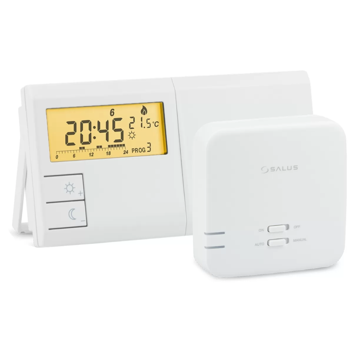 Termostat wireless Salus 091FLRFv2, Algoritm de control, Programe predefinite si amp; individuale