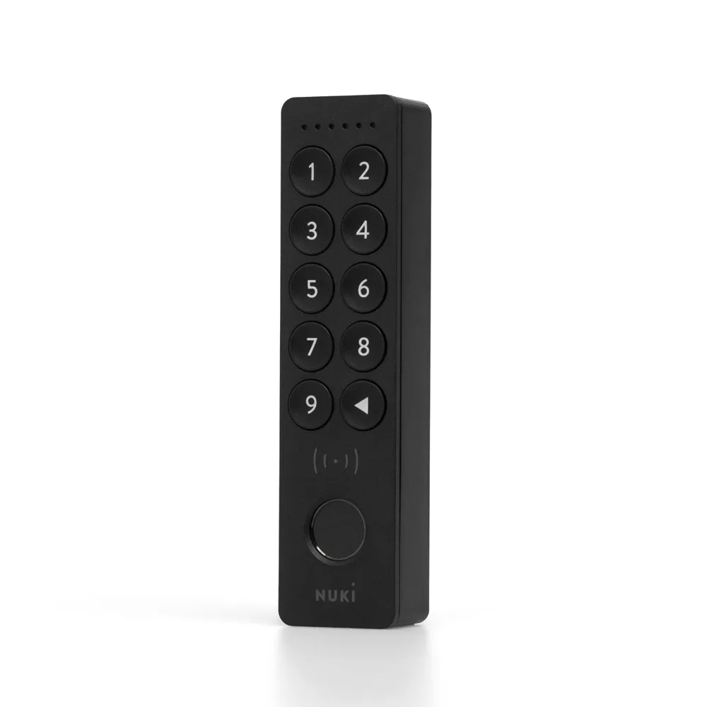 Tastatura Inteligenta Nuki Keypad 2.0, Pentru Nuki Smart Lock cu NFC, Cod PIN si #038; Amprenta Digitala