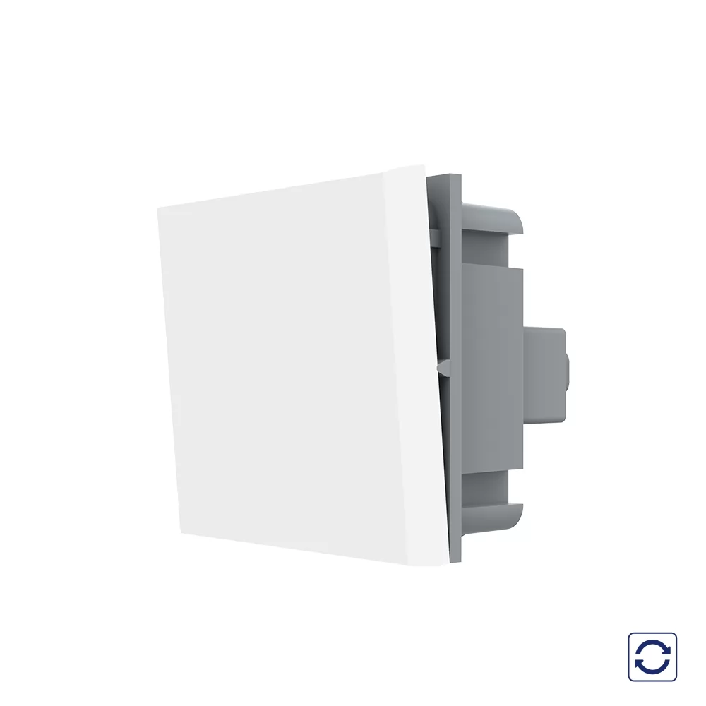 Modul Intrerupator Simplu Mecanic, 2 Module cu Reset (Revenire) LIVOLO si #8211; Serie Noua