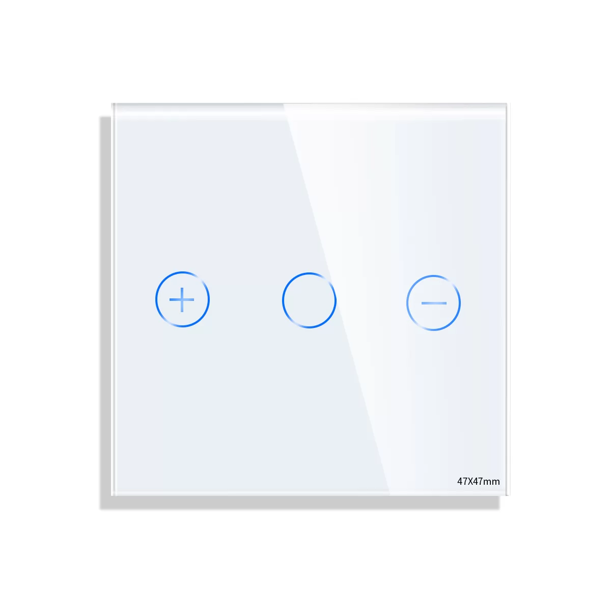 Panou Intrerupator Variator cu Touch Mini din Sticla LUXION