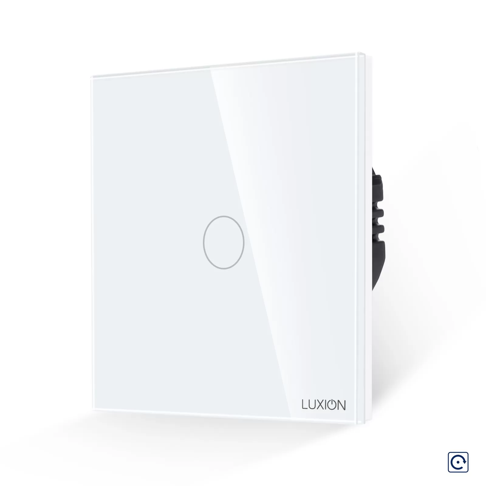 Intrerupator Simplu cu Revenire Curent Continuu 12 24V cu Touch din Sticla LUXION