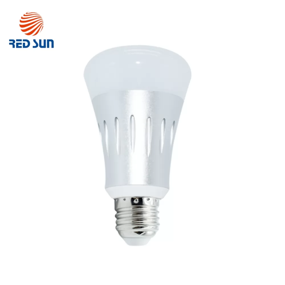 Bec inteligent LED RGB wifi rotund Red Sun, control de pe aplicatie mobila si #8211; RS-SLD02-E27