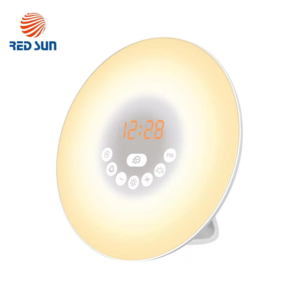 Lampa inteligenta cu alarma si radio FM RedSun si #8211; 6638D