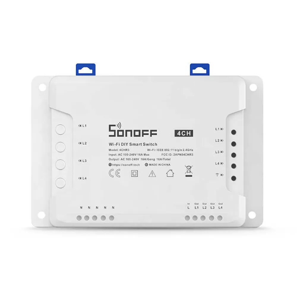 Releu Wireless 4 canale si #8211; Sonoff 4CH R3