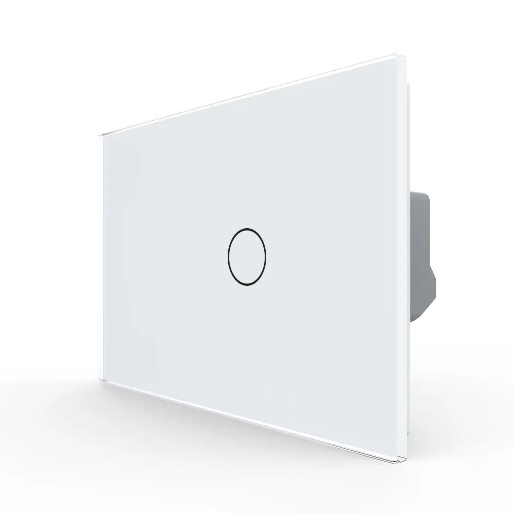 Intrerupator Simplu cu Touch LIVOLO din Sticla, Standard Italian - Serie Noua
