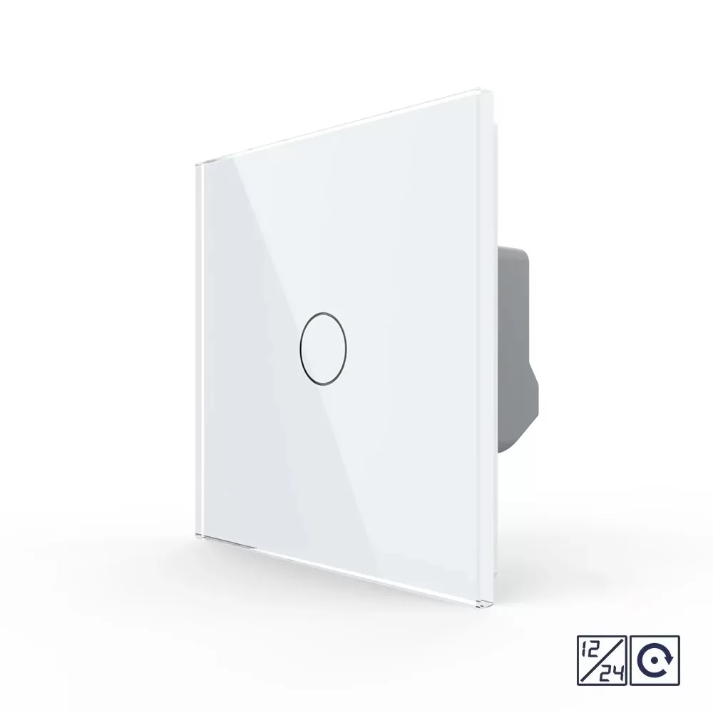 Intrerupator Simplu cu Revenire, Contact Uscat si 12 24V cu Touch LIVOLO - Serie Noua