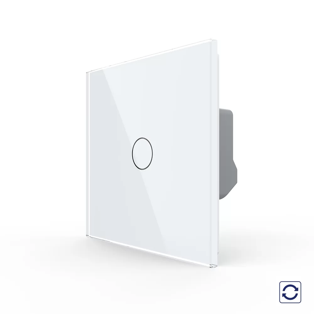 Intrerupator Simplu cu Revenire Contact Uscat cu Touch LIVOLO si #8211; Serie Noua
