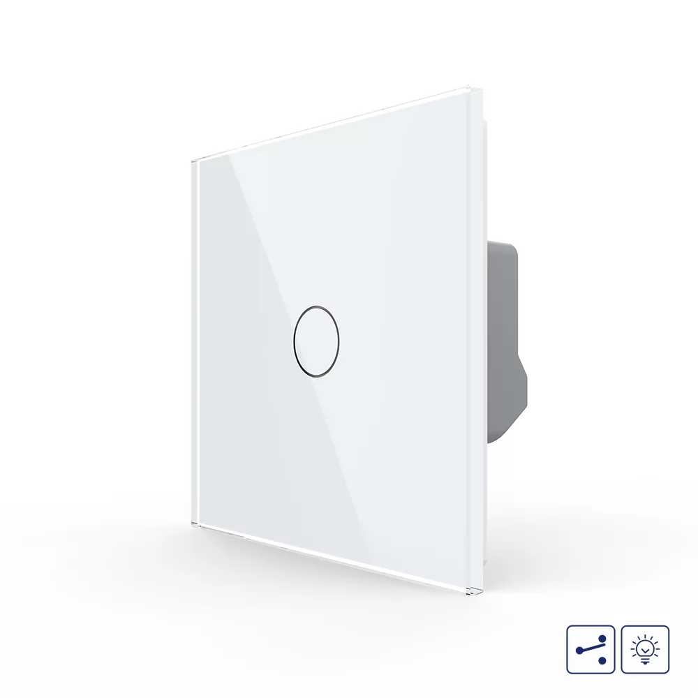 Intrerupator Simplu Cap Scara, Dimmer cu Touch LIVOLO si #8211; Serie Noua