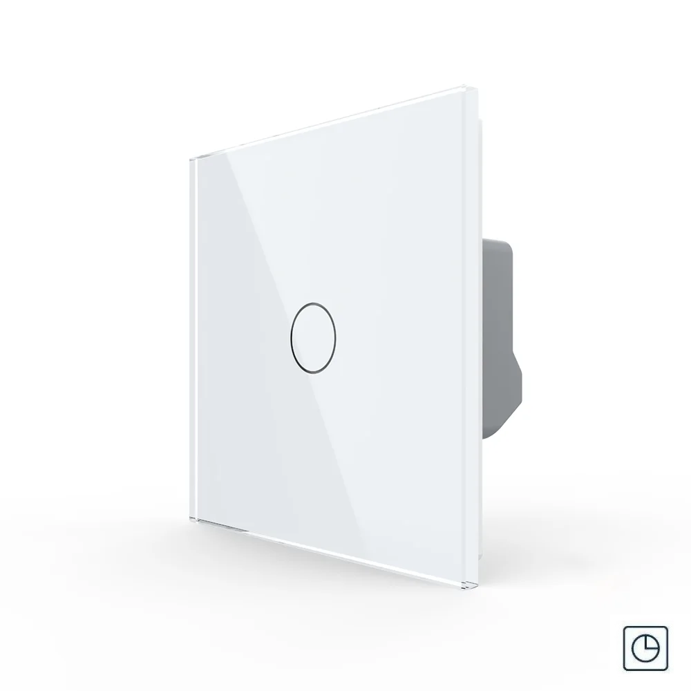 Intrerupator Simplu cu Timer LIVOLO Din Sticla si #8211; Serie Noua