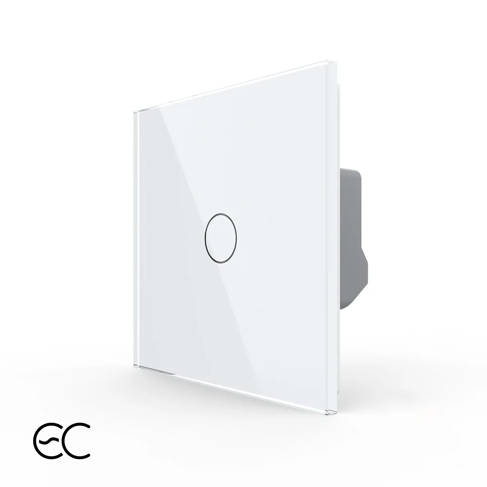 Intrerupator Simplu cu Touch LIVOLO din Sticla si #8211; Protocol ZigBee EC