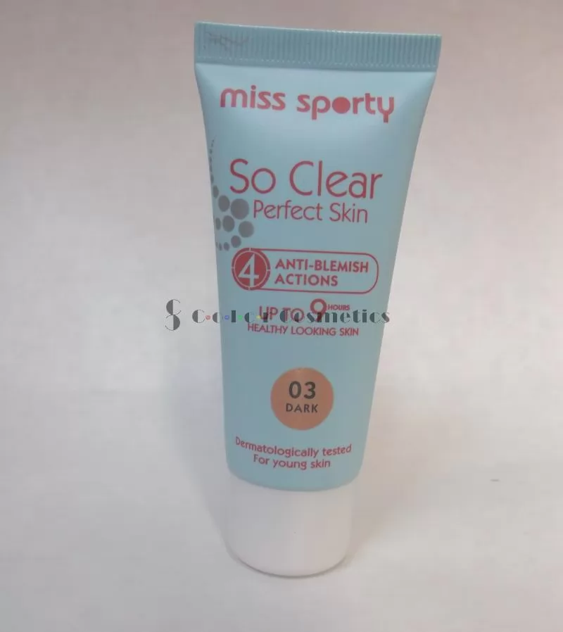 Fond de ten Miss Sporty So Clear - Dark