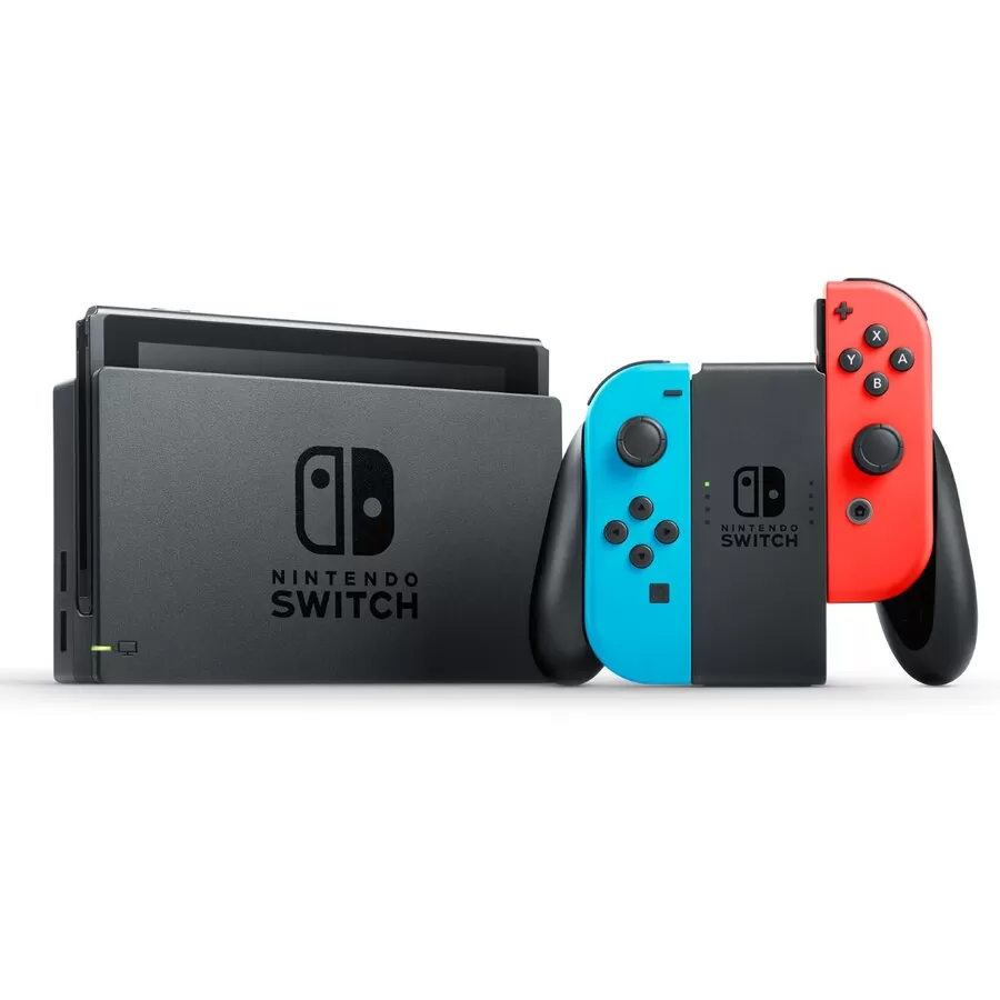 Consola Nintendo Switch (WITH NEON RED si NEON BLUE JOY-CONS)