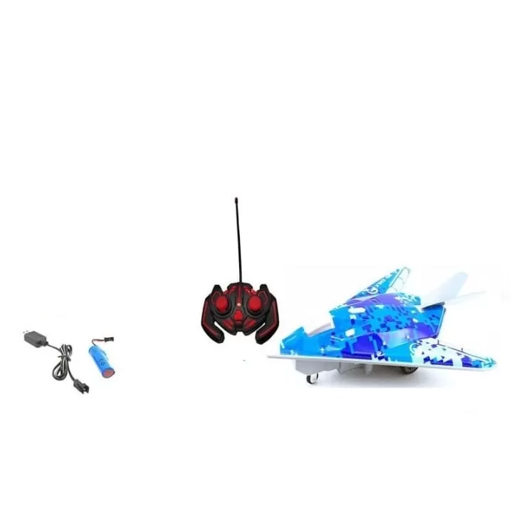 Avion RC cu Telecomanda - Model High-Speed Series, Lumini LED, pentru Copii 3+ Ani