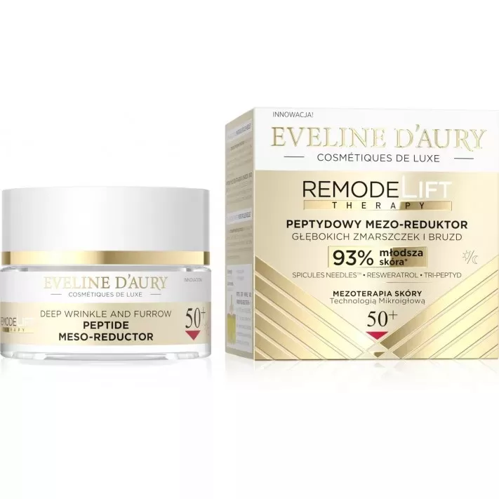 Crema de fata Eveline Cosmetics D'Aury 50+ Zi si noapte, 50ml