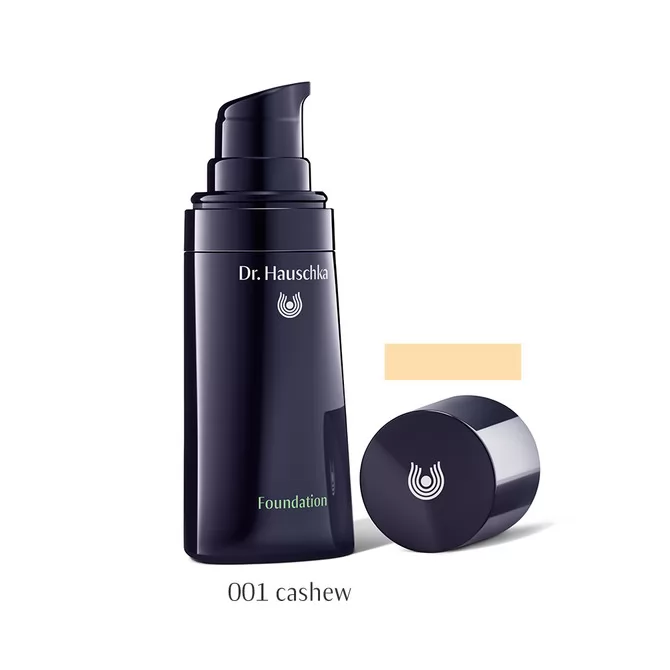 Fond de ten Dr. Hauschka Make-Up Foundation (Gramaj: 30 ml, Nuanta fond de ten: 001 Cashew)