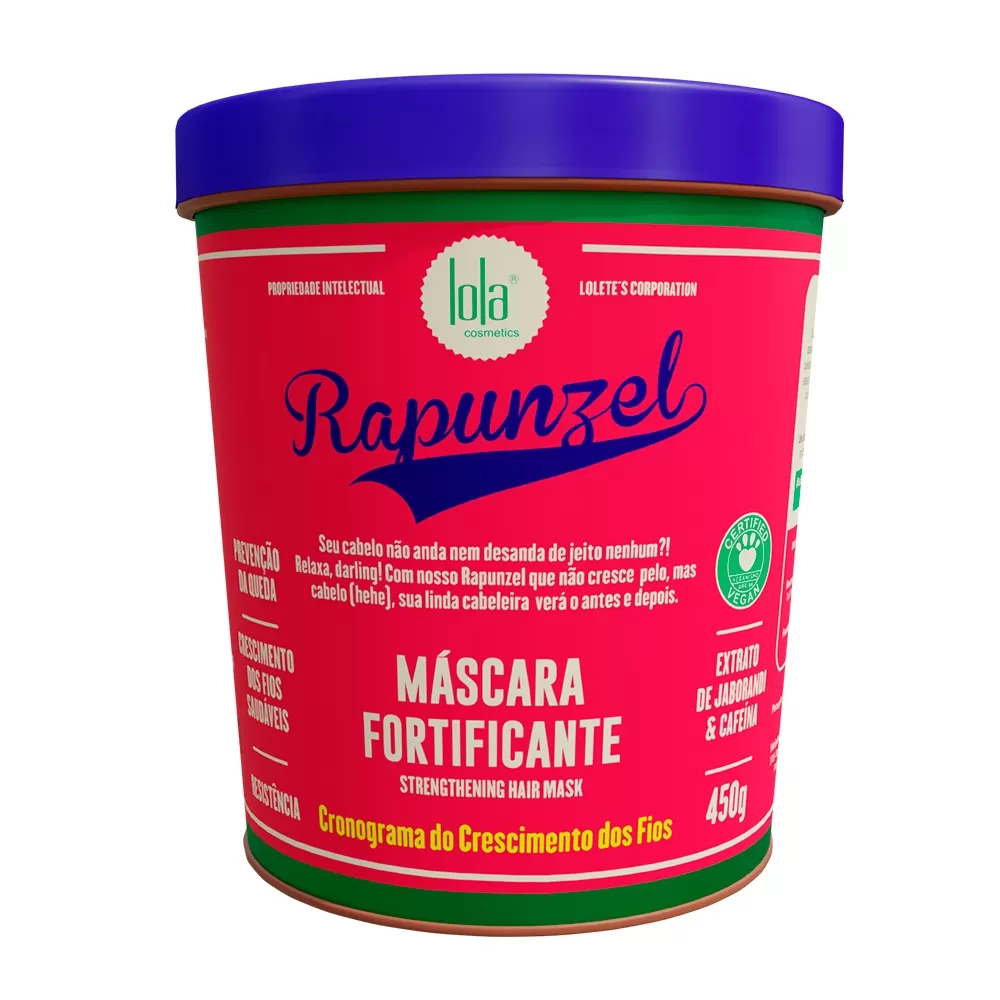 Masca de par fortifianta Rapunzel Lola Cosmetics, 450 g (Gramaj: 450 g)