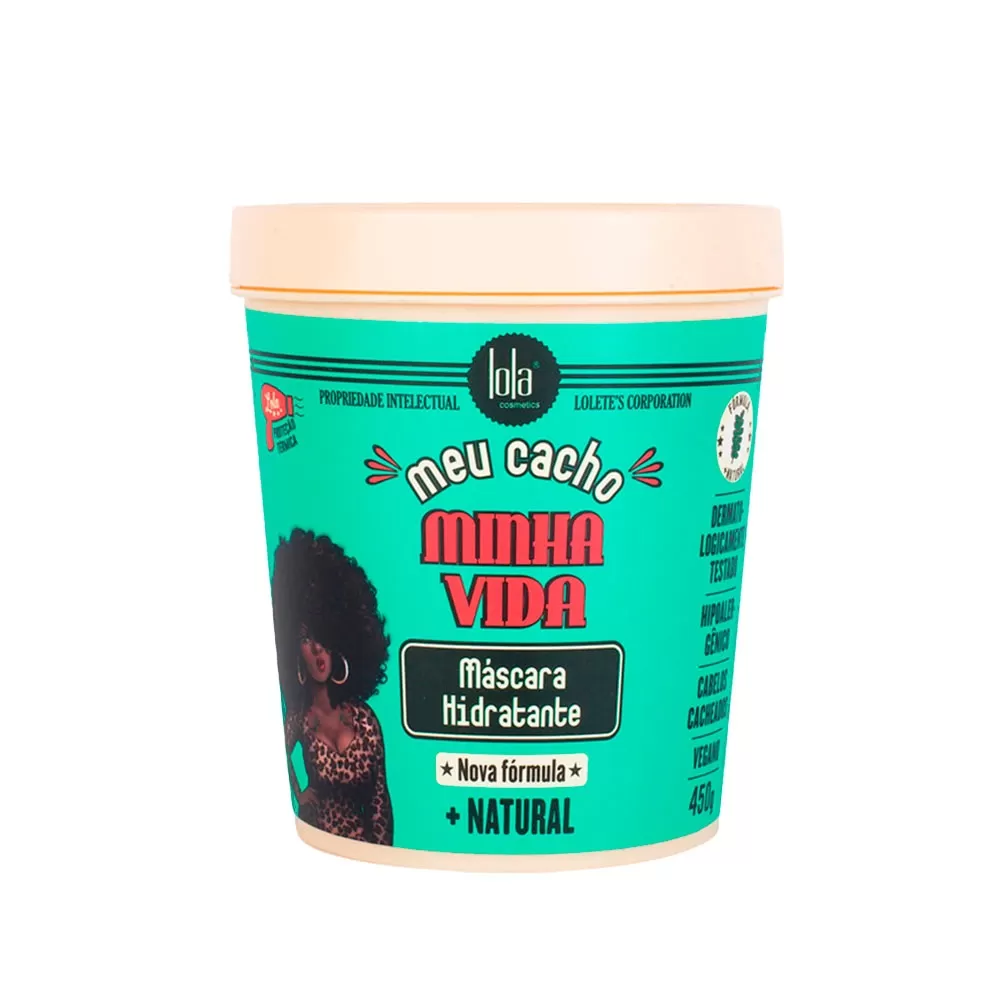 Masca de par hidratanta Meu Cacho Mihna Vida Lola Cosmetics, 450 g (Gramaj: 450 g)