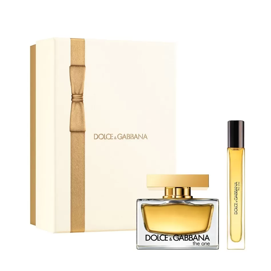 Set Cadou Dolce si Gabbana The One, Apa de Parfum, Femei, 75 ml + 15 ml