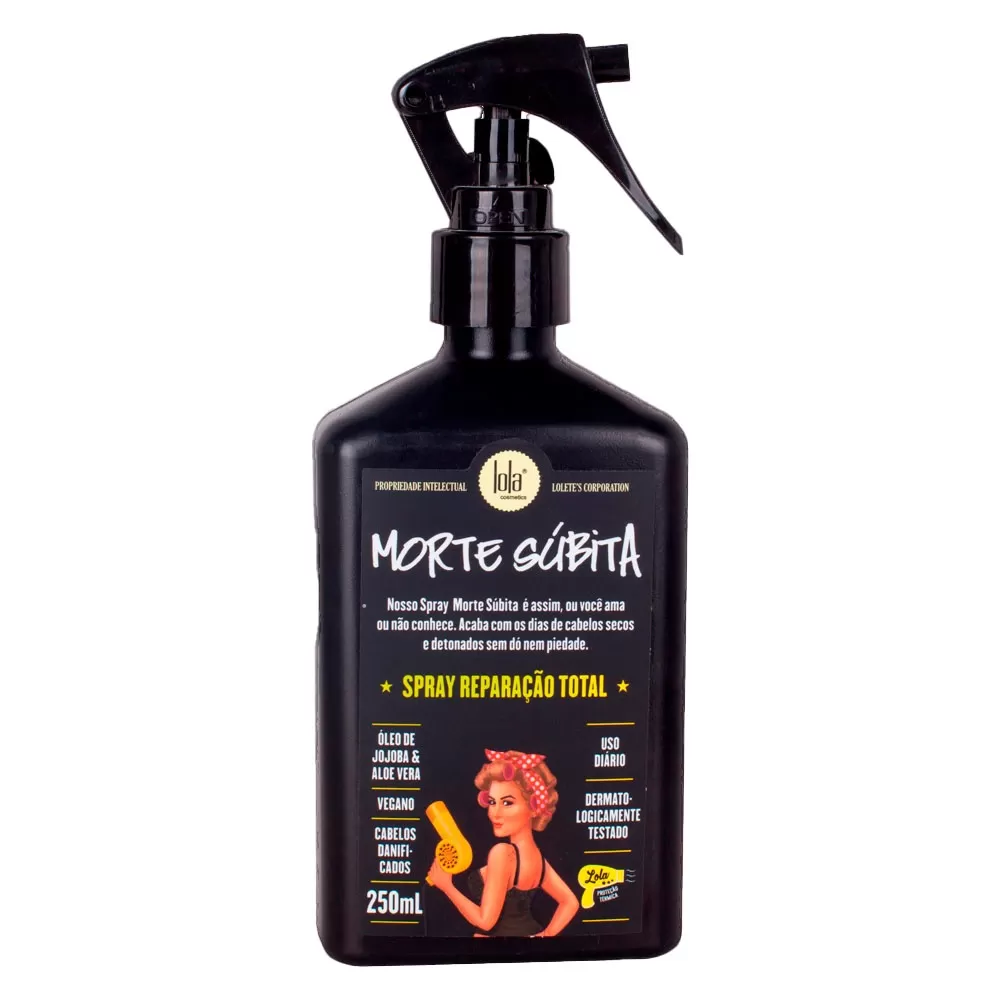 Spray tratament pentru par deterioarat Morte Subita Lola Cosmetics, 250 ml (Gramaj: 250 ml)