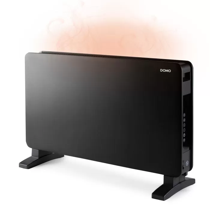 Convector electric smart Domo DO7355CH, 2000W, Wi-Fi Tuya, 5-45C, programare