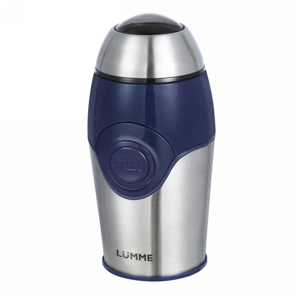 Rasnita de cafea LU-2604 D Tp, 200 W, 50 g, Argintiu Albastru