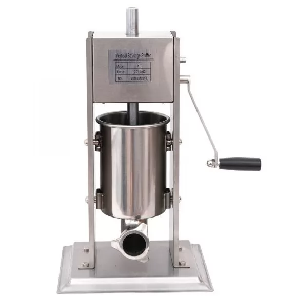 Aparat Carnati ML-S3 Mecanic Inox Integral 3 Kg + 6 Palnii Argintiu