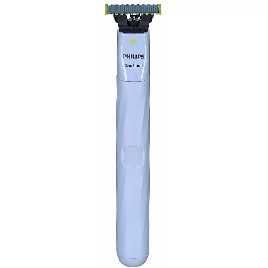 Aparat De Ras OneBlade QP1324 20 Primul Barbierit Sistem De Protectie Umed Si Uscat Cu Folie Albastru