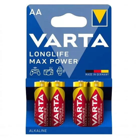 Baterie Alcalina Longlife Max Power 4706 AA LR6 Set 4xBucati