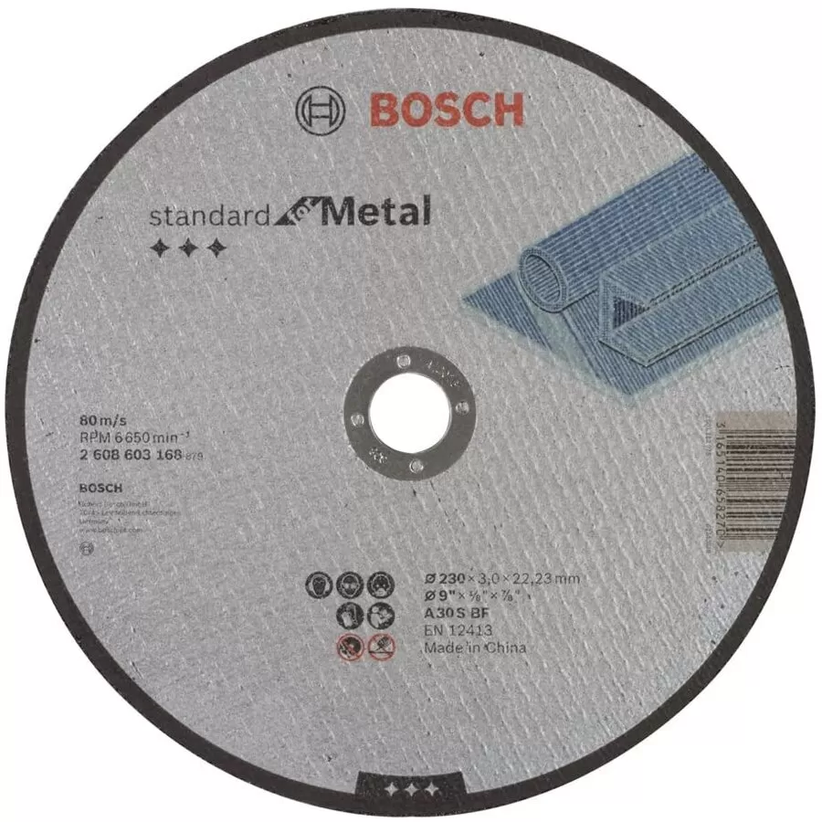 Disc Taiere 230mm x22mm x 1.9mm Standard pentru Metal
