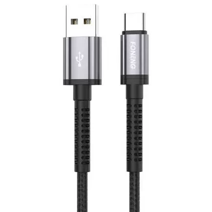 Cablu Date X83 USB to USB-C 2.1A 1m Negru
