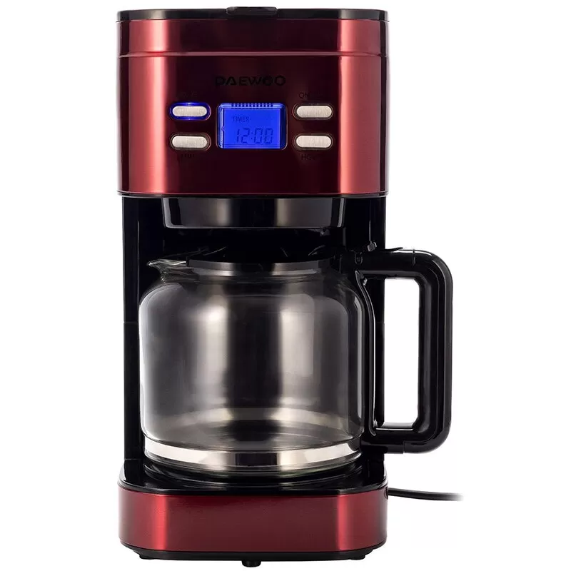 Cafetiera D-DCM1000R Capacitate 1.5L 1000W Rosu Negru