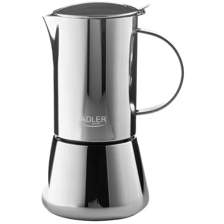 Cafetiera Italiana AD 4417 Pentru Aragaz Espresso 620ml Otel Inoxidabil