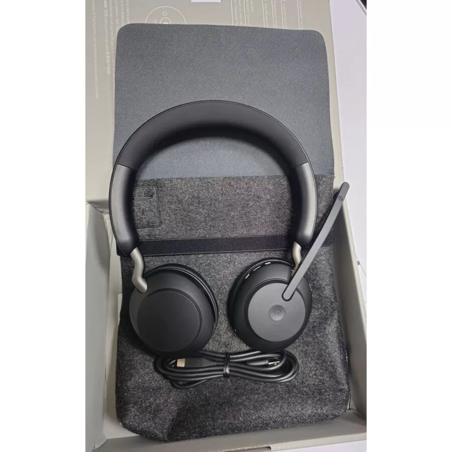 Casti Resigilat Evolve2 65 Link380a MS Stereo Black