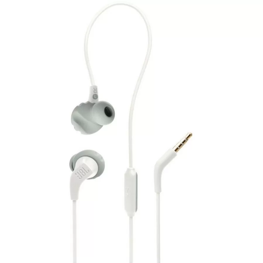 Casti In-Ear Endurance Run 2 Jack 3.5mm Alb