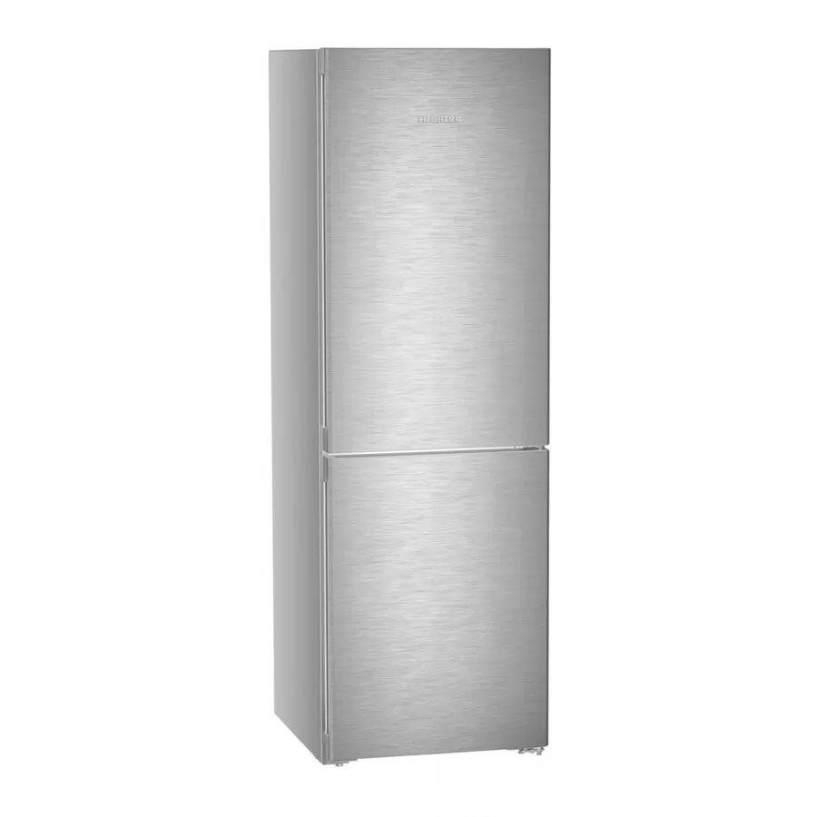 Combina Frigorifica CNsfd 5223 NoFrost 330L EasyFresh DuoCooling Display Tactil SteelFinish Clasa D H 185.5Cm Argintiu