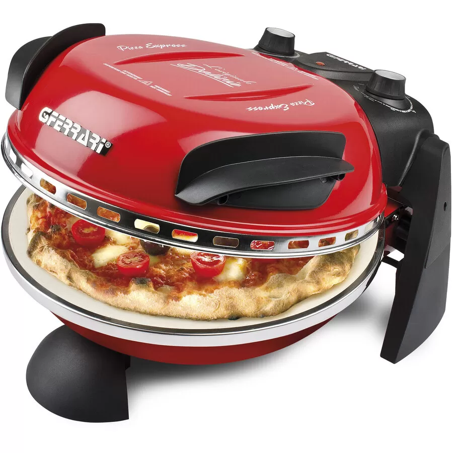 Cuptor Pizza Delizia G1000602 Termostat Reglabil 1200W Rosu