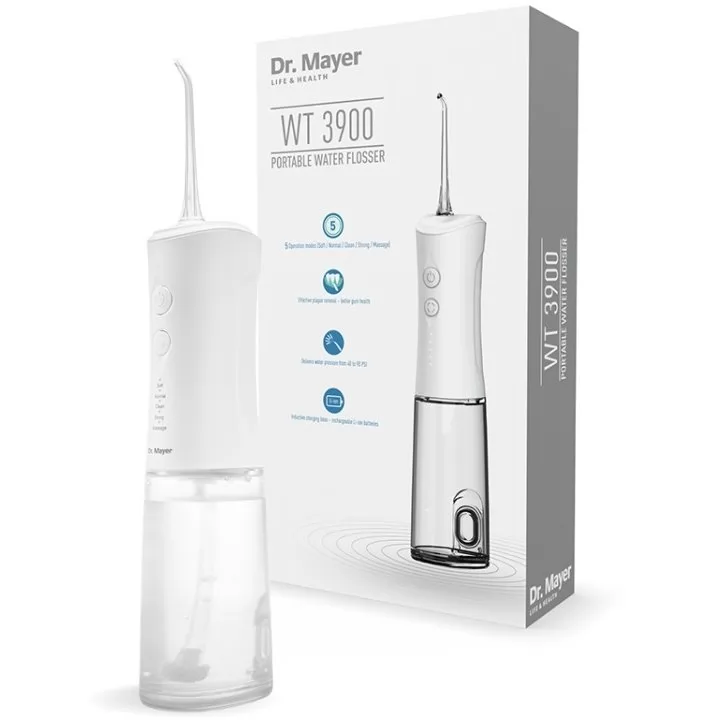 Dus Bucal Portabil WT 3900 Tehnologia Multi Pulse Alb