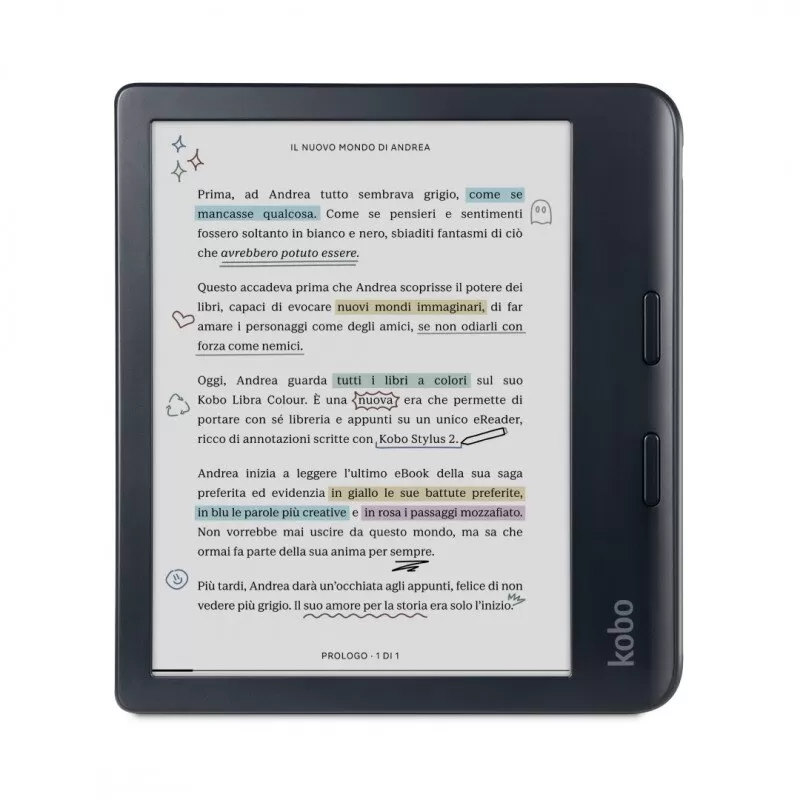 eBook reader Libra Colour E-ink 7inch 32GB Wi-Fi Stylus Inclus Negru