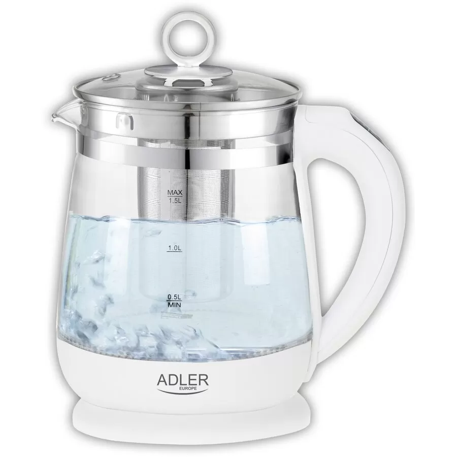 Fierbator AD 1299 Sticla 1.5L 2200W Alb