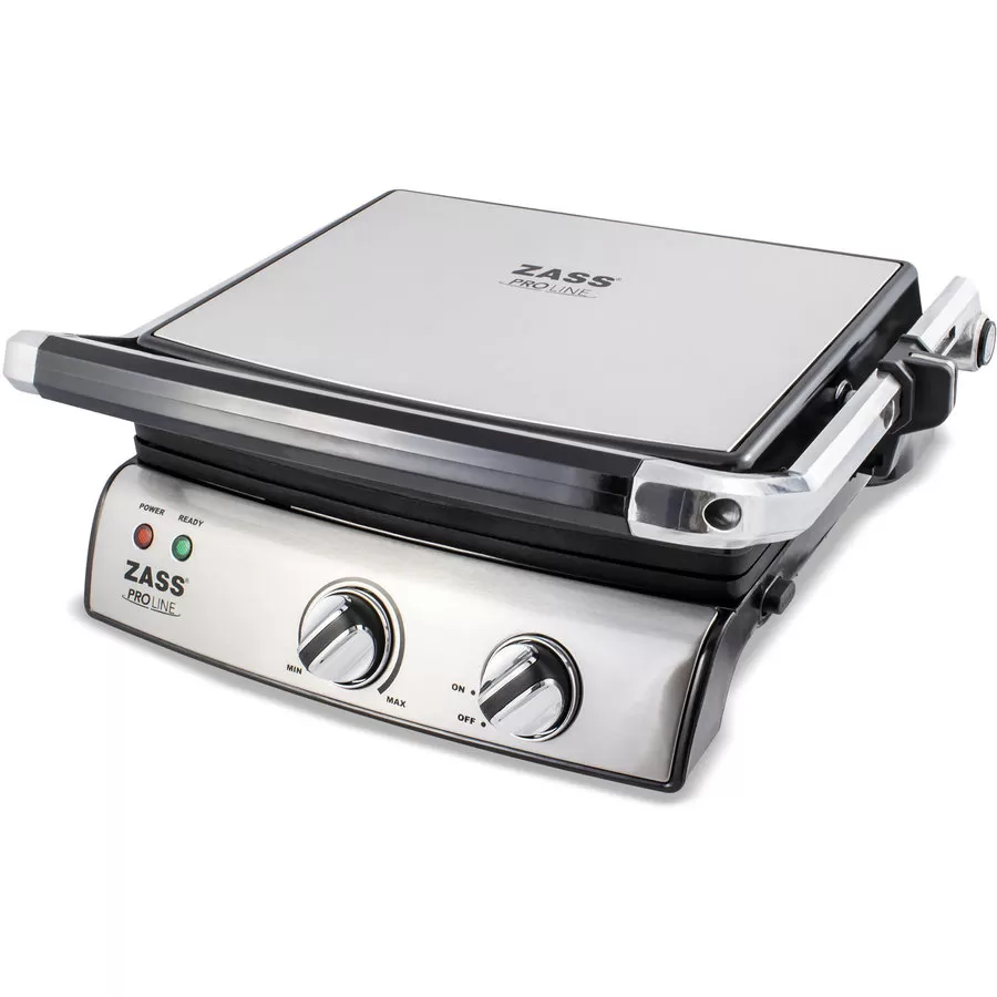 Gratar electric ZPG 02 2000W Inox Negru