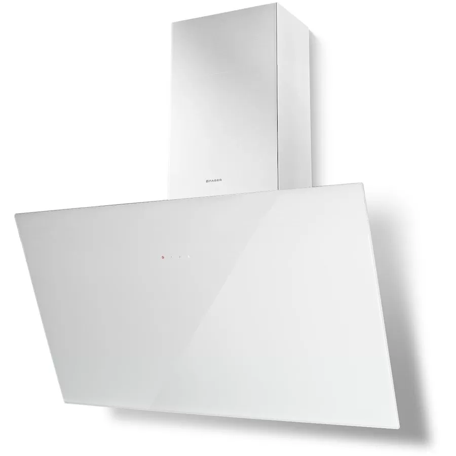 Hota Decorativa TWEET EV8 LED WH A80 Tangentiala 80cm Touch 1 Motor 700M3 h 71Db Filtru Metalic Iluminare LED Clasa C Alb