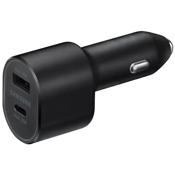 Incarcator Auto EP-L5300XBE 1x USB 1x USB-C Black Fast Charge Negru