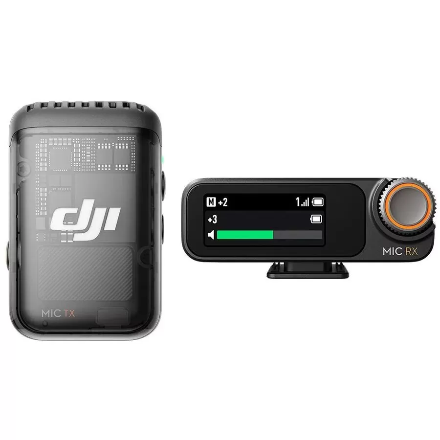 Kit Microfon Wireless Mic 2 1TX+1RX Negru