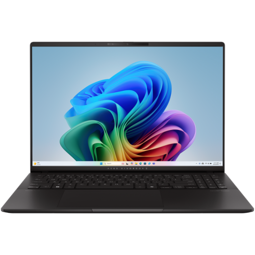 Laptop Vivobook S16 OLED 16 inch AMD Ryzen AI 7 350 24GB 1TB SSD Free Dos Neutral Black