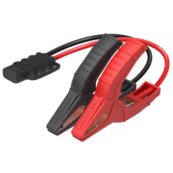 Clesti Auto Pentru Redresor cu Conector EC8 Lungime 50cm Rosu Negru