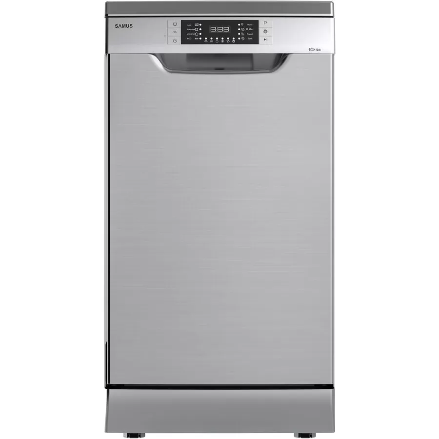 Masina De Spalat Vase SDX410.8 47dB Clasa E 10 Seturi 8 Programe Argintiu