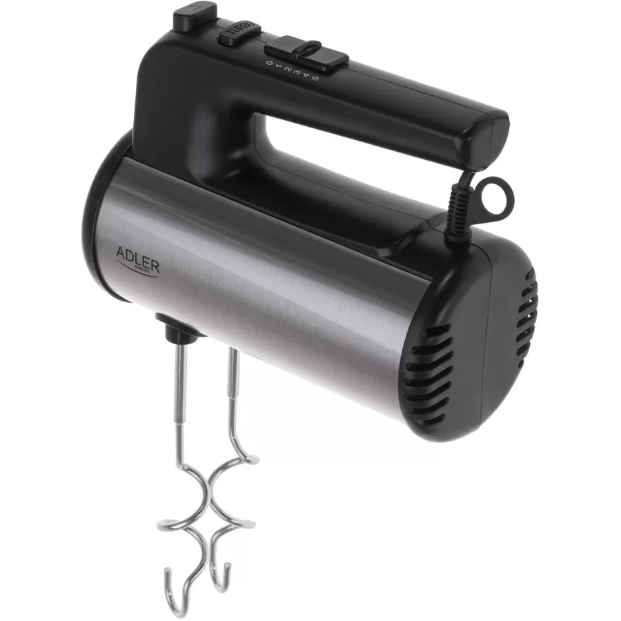 Mixer de Mana AD 4232 TURBO POWER 3 Setari de Viteza Max 900W Negru Inox