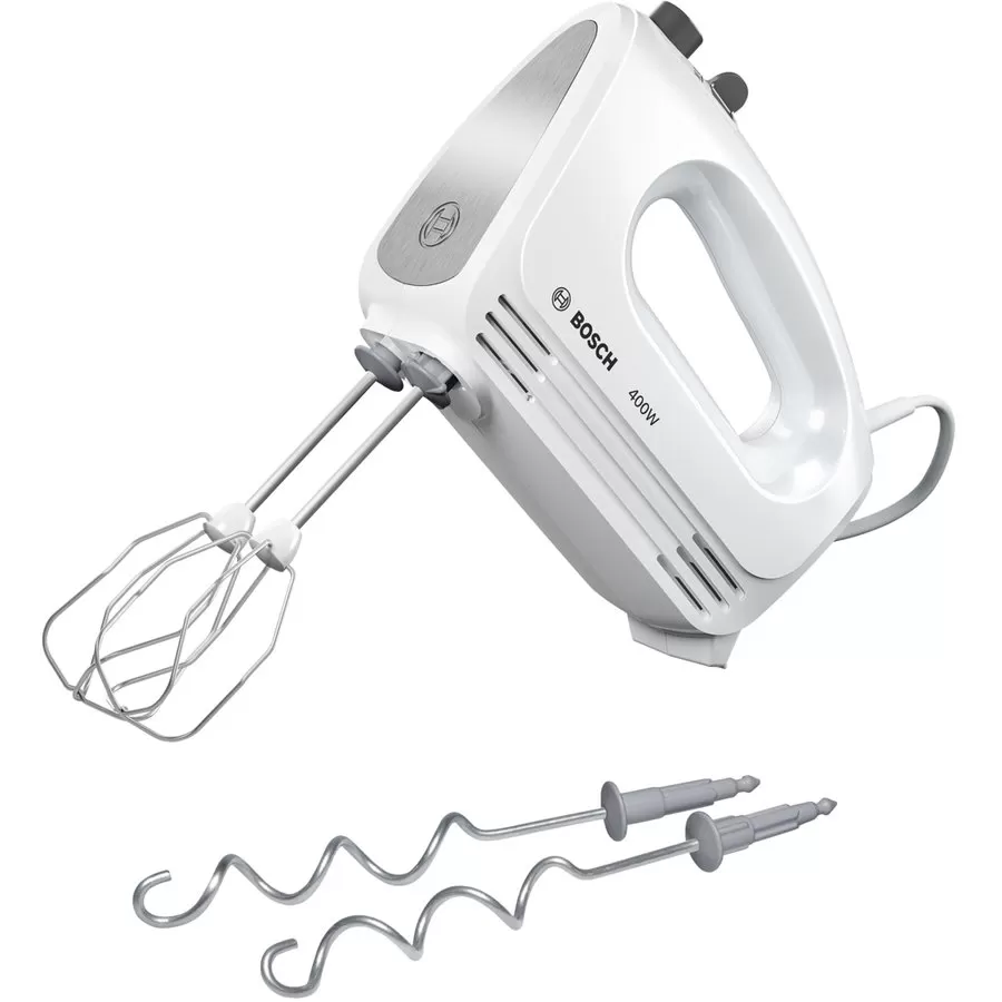 Mixer de mana MFQ24200 CleverMixx 400W alb argintiu