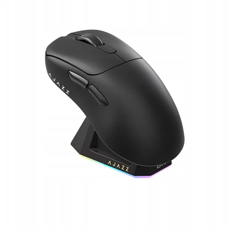 Mouse Wireless AJ179 PRO BT Wireless 2.4GHz USB 26000DPI Baza de Incarcare Negru